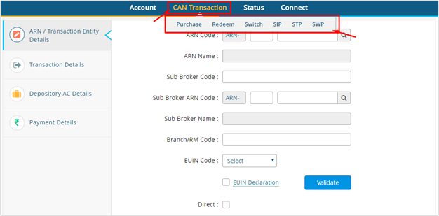 CAN Transaction